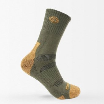 Army green socks "Iguana"