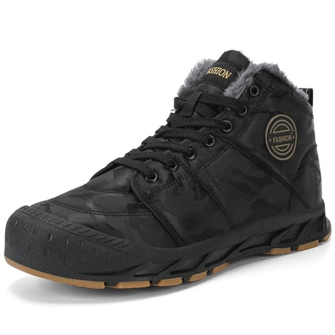 Army sneakers shoes Camouflage Black
