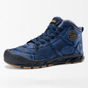 Army sneakers shoes Camouflage Blue