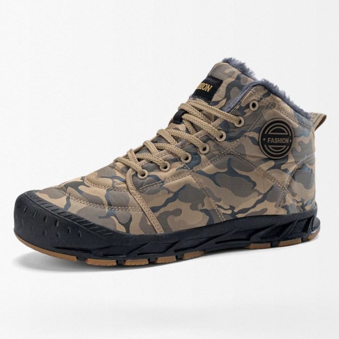 Army sneakers shoes Camouflage Beige