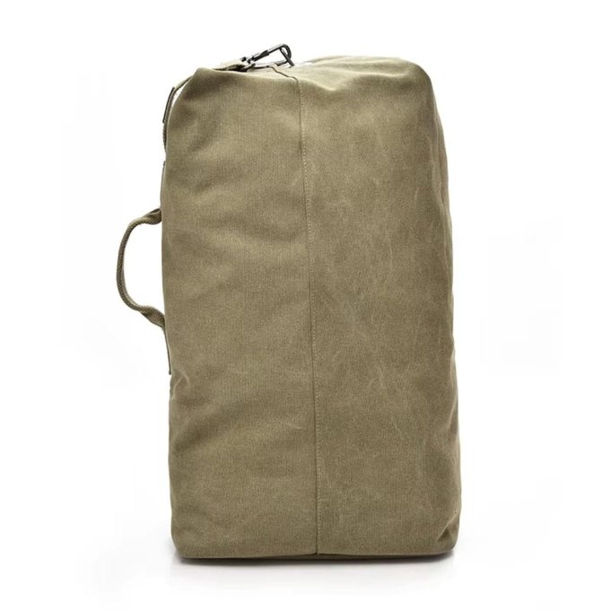 Canvas duffle bag army