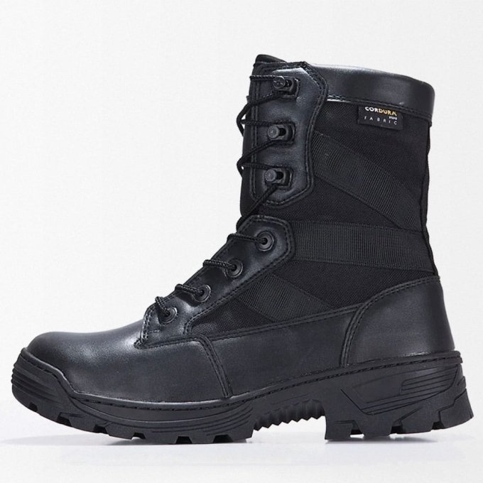 Combat Hiking boots Black
