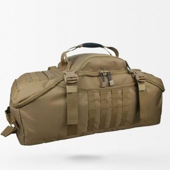 Coyote brown military duffle bag