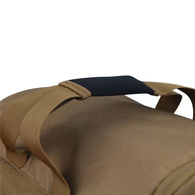 Coyote brown military duffle bag