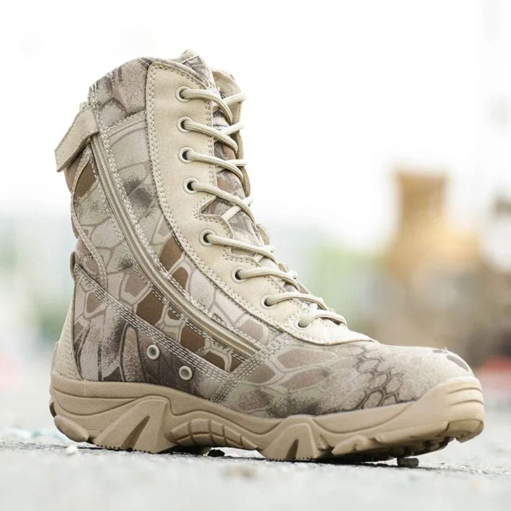Camouflage Combat Boots | Kula Tactical