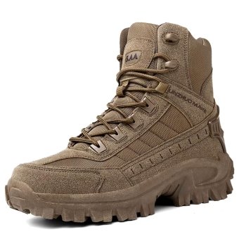 Desert Combat Boots Brown