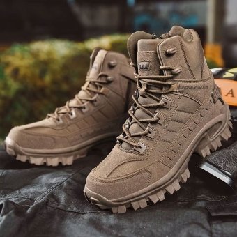 Desert Combat Boots Brown