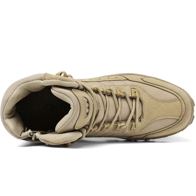 Desert Combat Boots Tan - Image 8