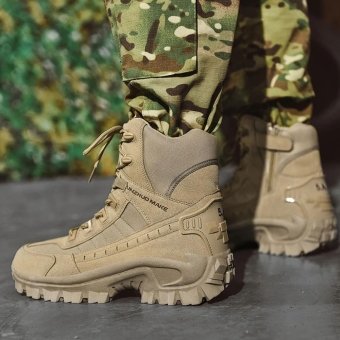 Desert Combat Boots Tan