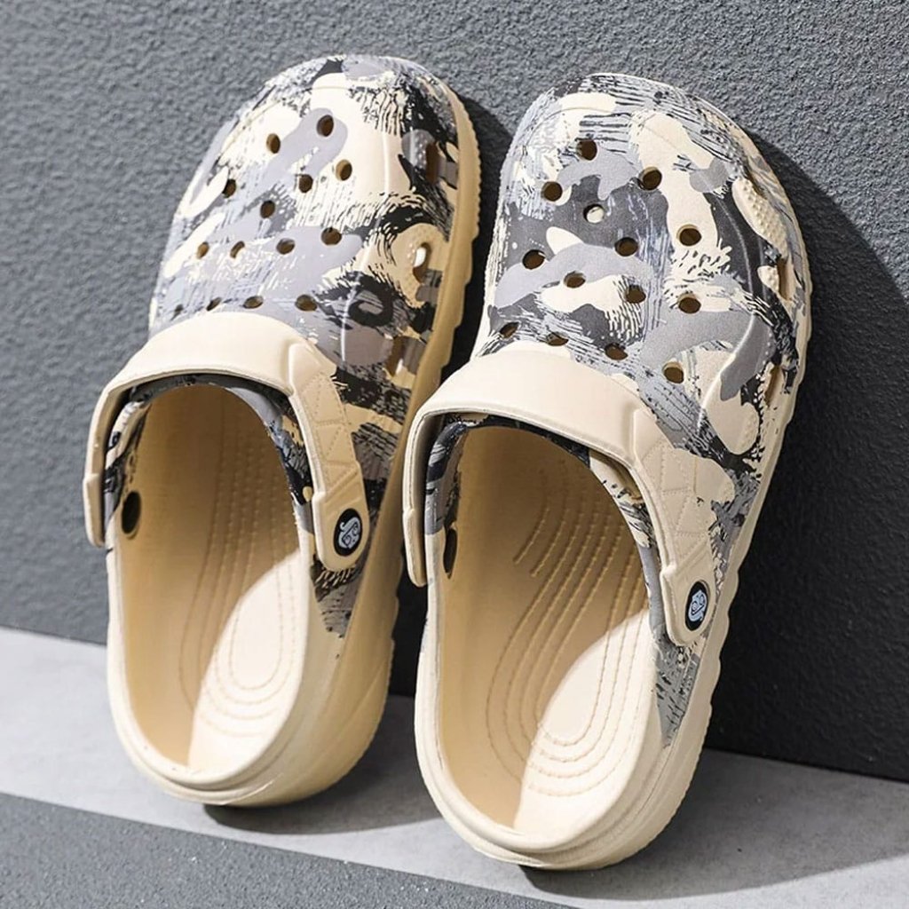 Crocs Soldier Pattern Desert Camo Tactical Crocs