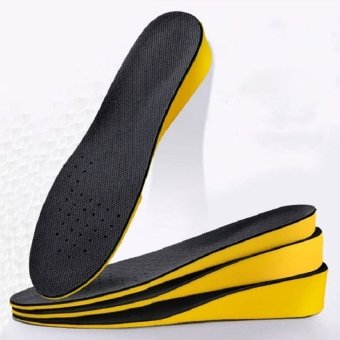 Height increasing insoles for shoes
