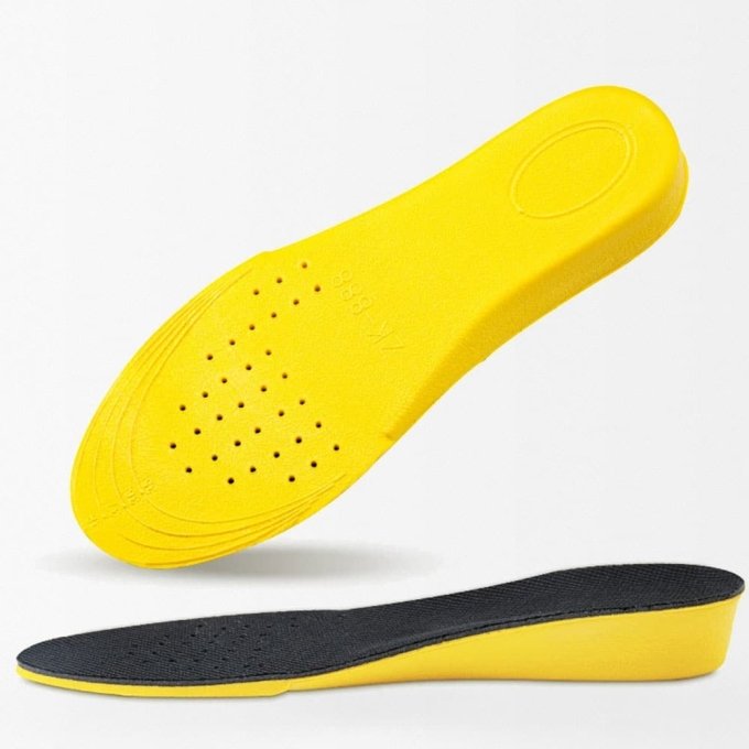 Height increasing insoles for shoes