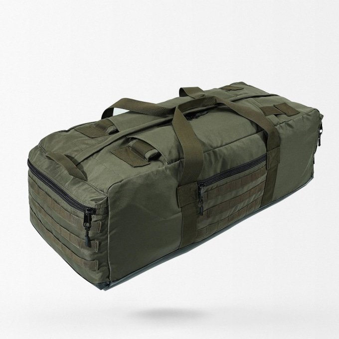 Large army duffle bag 80L OD Green