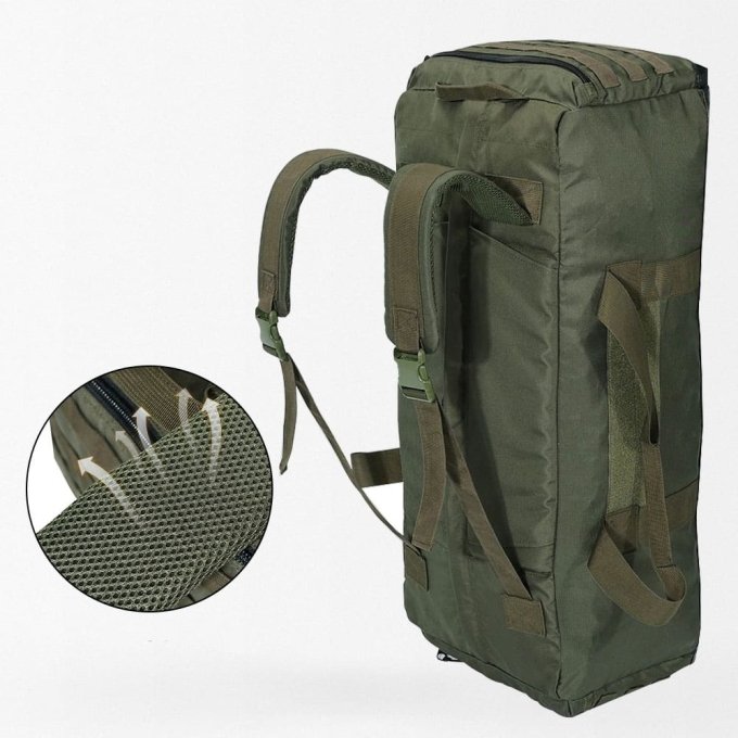 Large army duffle bag 80L