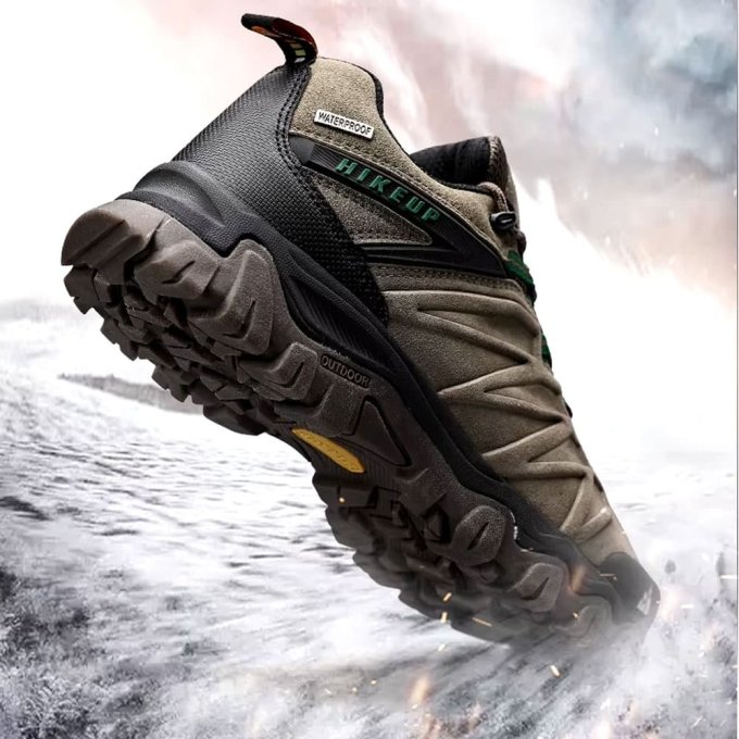 Leather hiking shoes "Hikeup"