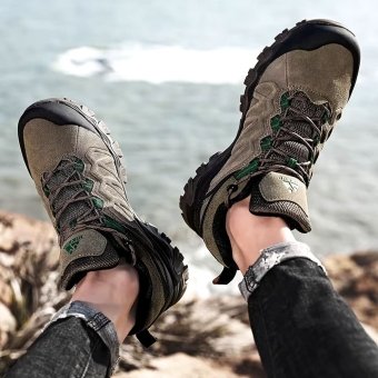 Leather hiking shoes "Hikeup"