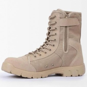 Lightweight running tactical boots Desert Tan