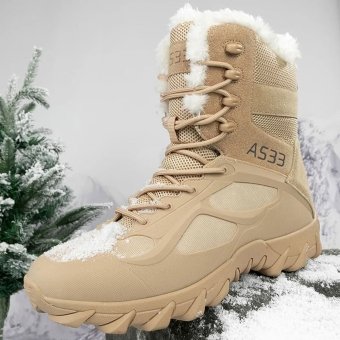 Lighweight Combat Boots Cold Weather Desert Tan