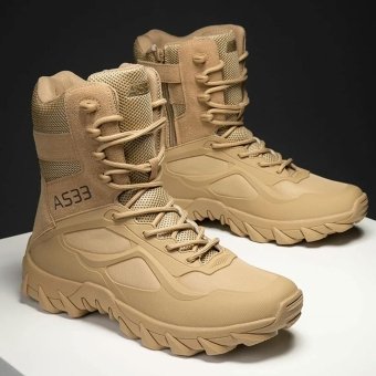 Lighweight Combat Boots Cold Weather Desert Tan