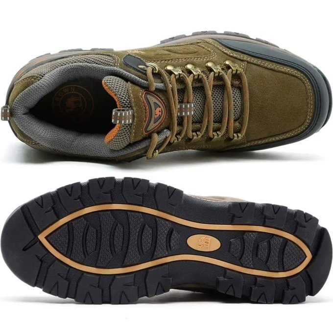 Low profile waterproof shoes "Camel"