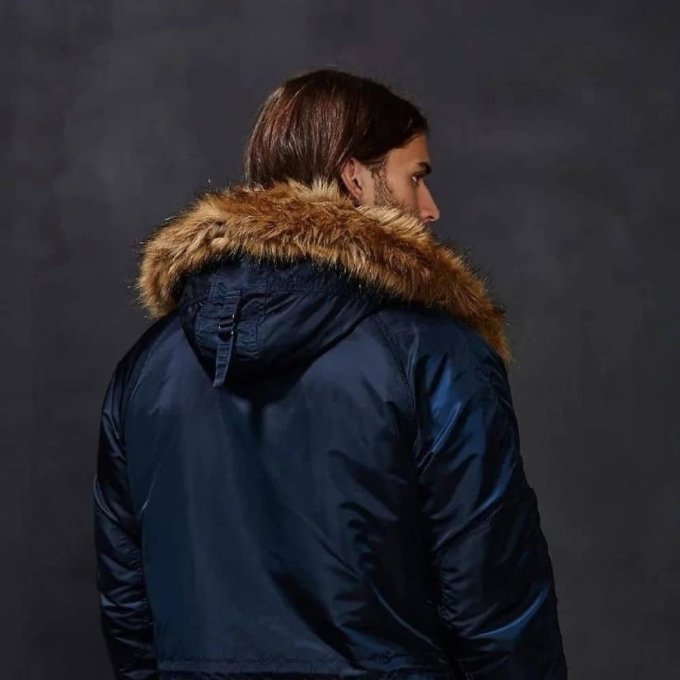 Men's N3B Polar Warm Cotton Parka - Image 2