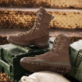 Men's lightweight tactical boots Brown