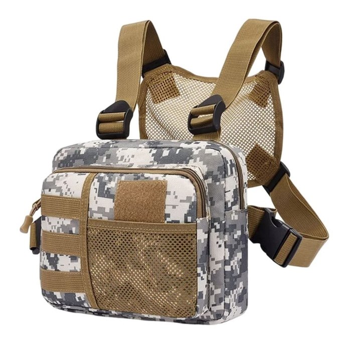 Mens tactical chest bag UCP