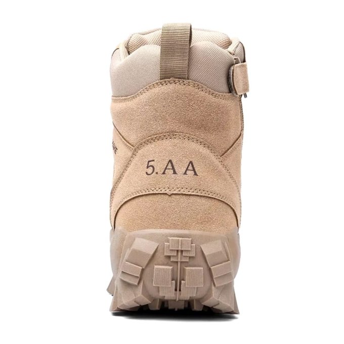 Mid cut tactical hiking boots Desert Tan "Huile"