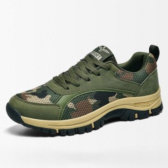 Military camo training shoes