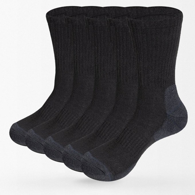 Military socks for men (x5) Black
