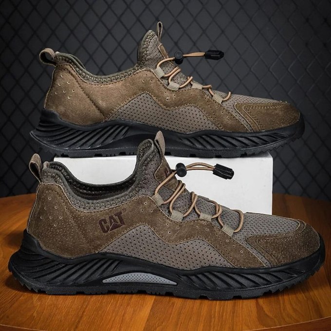 Military trainers shoes "Cat" Khaki
