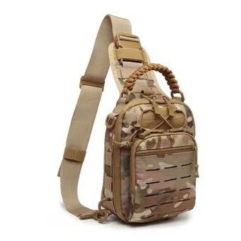 Molle tactical shoulder bag Multicam