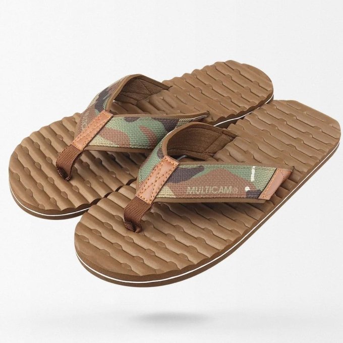 Multicam Camouflage flip flops
