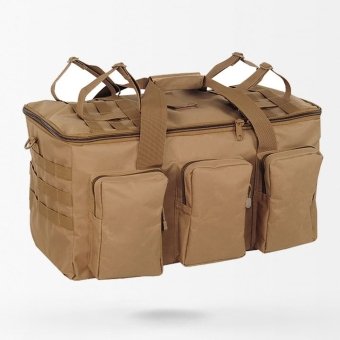 Nylon military duffle bag (55L) Coyote Brown