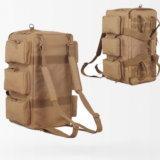 Nylon military duffle bag (55L)