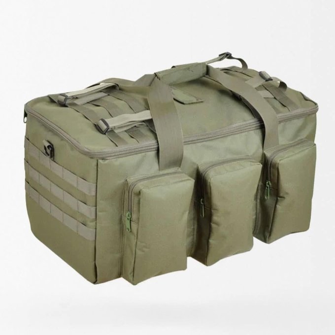 Nylon military duffle bag (55L) OD Green