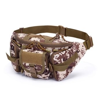 Outdoor tactical waist pack Desert Digital