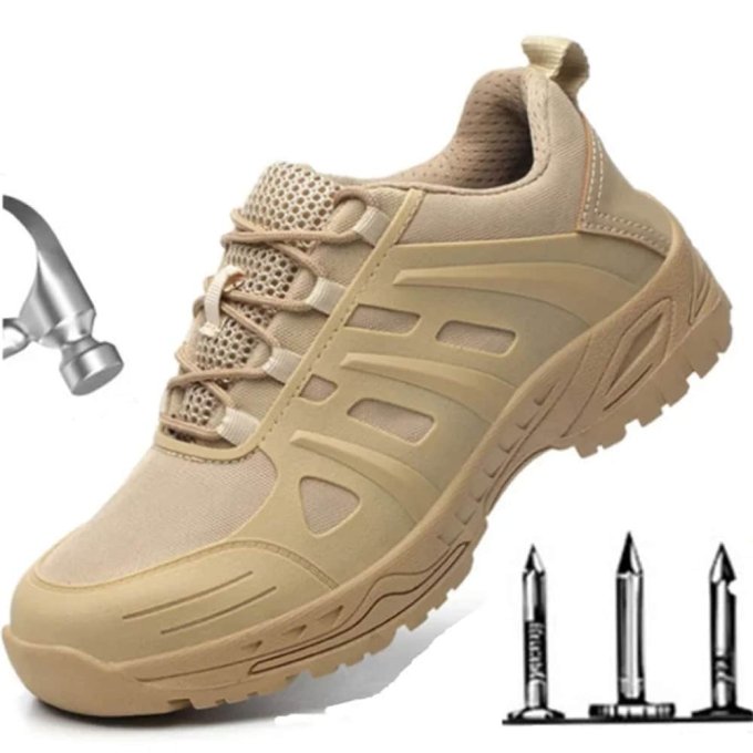 Police Desert Tan tactical shoes "QBH"