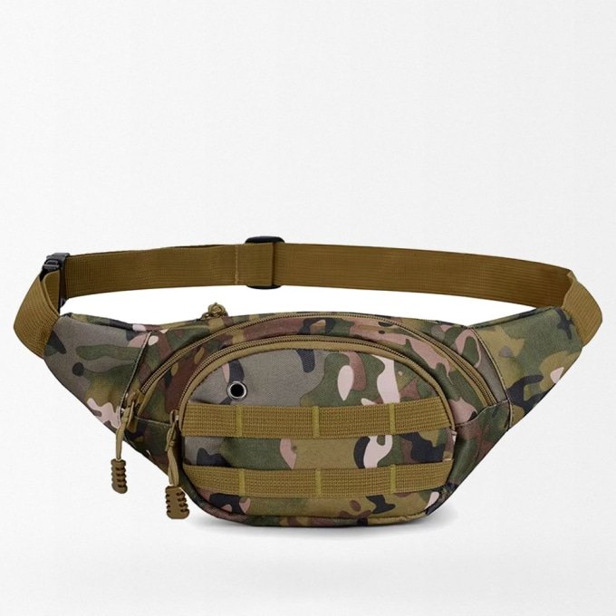 Small tactical fanny pack Multicam
