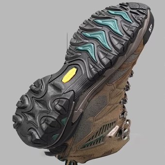 Suede Rainproof Hiking Boots Brown