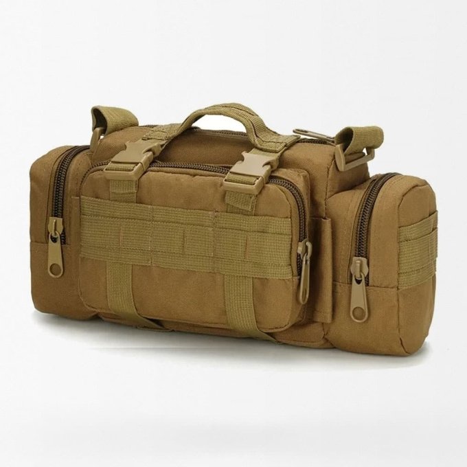 Survival tactical fanny pack Coyote Brown
