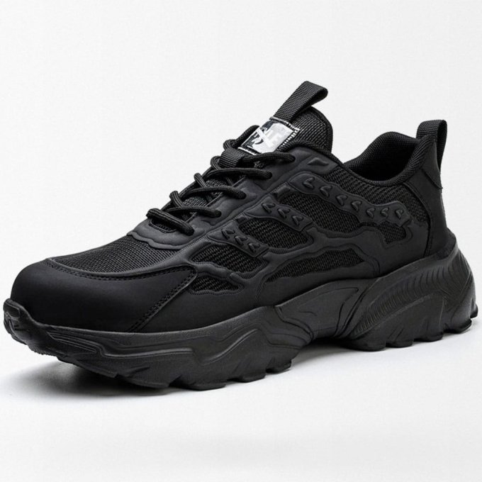 Tactical Black safety shoes