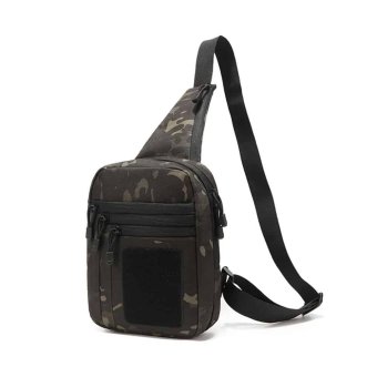 Tactical gun sling bag Multicam Black