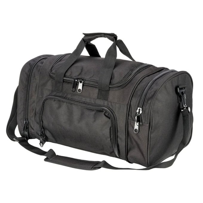 Tactical gym duffle bag Black