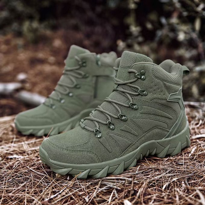Tactical hiking boots Olive Green "Huile"