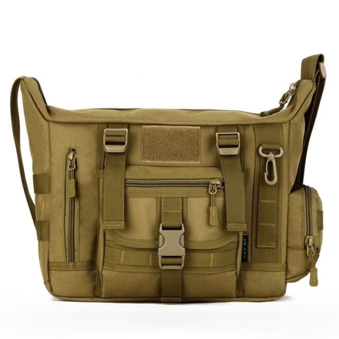 Tactical laptop messenger bag