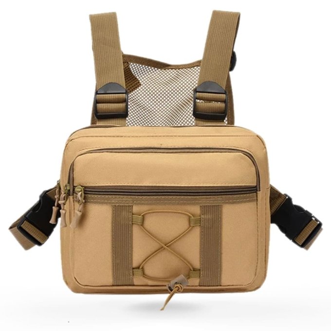 Tactical light chest pack Desert Tan