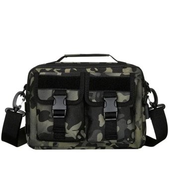 Tactical shoulder bag for laptop Dark Camouflage