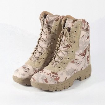 Tactical side zip boots Camouflage Desert Digital