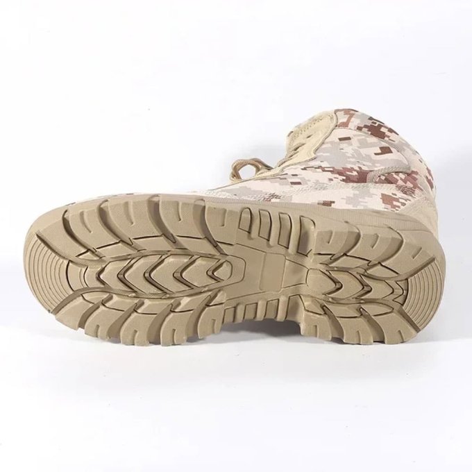 Tactical side zip boots Camouflage Desert Digital